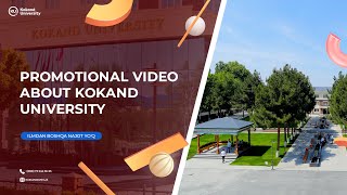 Promotional video about Kokand University [upl. by Eilrahc]