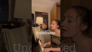 The new unreleased Freya Ridings Song « Undefeated »✨ singer cover singerchallenge freyaridings [upl. by Clougher766]