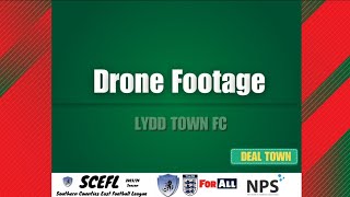 Lydd Town Football Club’s Drone Footage vs Deal Town 170124 [upl. by Ecirtaemed31]