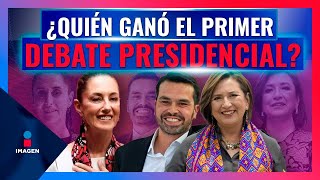 Primer debate presidencial 2024 Representantes de los candidatos opinan  Noticias con Paco Zea [upl. by Michigan]