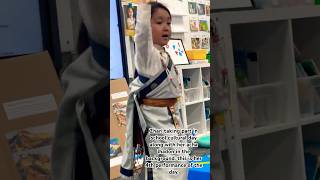 Jampa Choesang  4 yr old Zhari performing Tibetan song at school tibetan chupa tibetandance [upl. by Nylorahs738]