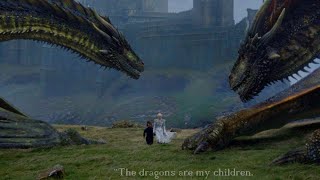 Game of Thrones  Drogon  Viserion  Rhaegal  Daenarys Targarian Royalty Slowed  Reverb [upl. by Ellett853]