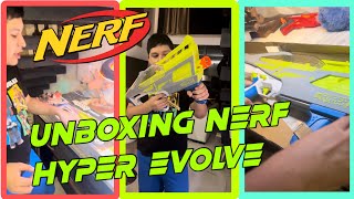 unboxing nerf hyper EVOLVE 😌😌😊😎🤪🤪😝😉 [upl. by Mayda607]