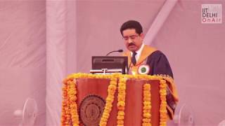 49th Convocation  Opening Speech by Shri Kumar Mangalam Birla Chairman BOG IIT Delhi [upl. by Elledoj]