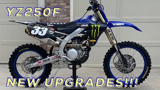 2022 Yamaha YZ250F  NEW UPGRADES and REV LIMITER [upl. by Stent]