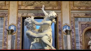 4K Borghese Gallery COMPLETE 1st and 2nd Floor AMAZING Rome Italy  ECTV [upl. by Bilbe]