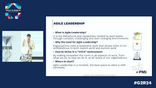 Agile Leadership A Summary AgileLeadership Innovation VUCA G2R24 [upl. by Nomolas792]