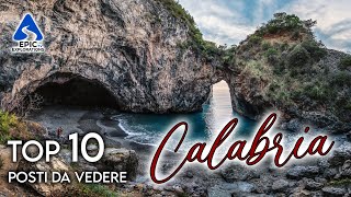 Calabria Top 10 Città e Luoghi da Visitare  4K [upl. by Ynnavoig]