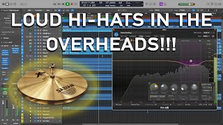 Taming hihats in the overhead tracks [upl. by Colleen]