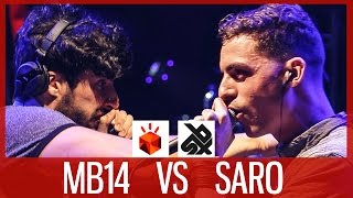 MB14 vs SARO  Grand Beatbox LOOPSTATION Battle 2017  SEMI FINAL [upl. by Enialehs]