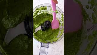 Spinach Basil Pesto [upl. by Ahsinod]