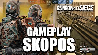 🤖Mi PRIMER GAMEPLAY con SKOPÓS  RAINBOW SIX SIEGE  Twin Shells  Pablotas [upl. by Aelanej]