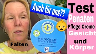 Test Baby Penaten Gesichtsund Körpercreme Makeup Unterlage Falten Rötungen Pflege Feuchtigkeit [upl. by Ocsicnarf]