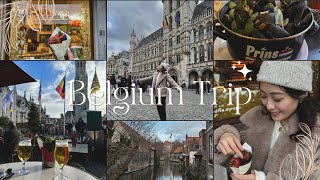 【Vlog】🇧🇪Belgium Trip チョコレート天国！！ ブリュッセルで年越し🎇 [upl. by Hcurob121]