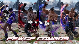 Mishima Familys Perfect Electric Combos  TEKKEN 8 [upl. by Darryn]