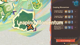 Traces of Artistry  Leaping Momentum  Genshin Impact 50 Event [upl. by Kashden]