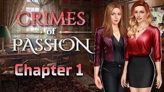 Crimes Of Passion  Book 1 Chapter 1 Cross Your Heart  Choices Stories You Play [upl. by Olrak]