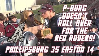 Phillipsburg 35 Easton PA 14  115th Thanksgiving game highlights [upl. by Boulanger]