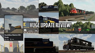 Southline District Update Review CSX SD50s Heritage Units Revamps New Locomotives and More [upl. by Heim]