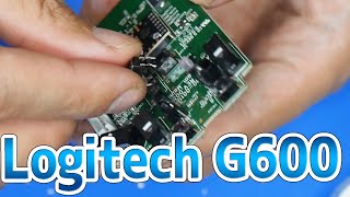 ボタンの反応が悪くなったマウスを修理する【Logicool G600】 [upl. by Lorusso]