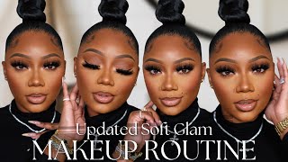 Updated Makeup Routine Extremely Detailed  My Signature Flawless Soft Glam  Tamara Renaye [upl. by Anircam]