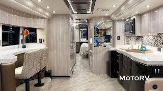 Prevost H345 Class A 28M Motorhome by Millennium Luxury Coaches [upl. by Yenor]