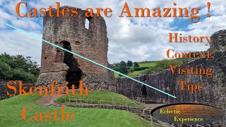 Skenfrith Castle Monmouthshire Wales Castles are Amazing History Context Visiting Tips [upl. by Twedy549]