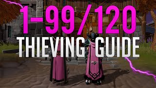 Runescape 3  199120 Thieving guide [upl. by Ynaffad]