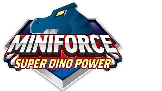 Miniforce Super Dino Power Theme Song English [upl. by Aramen]