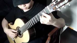 Elfen Lied Lilium on classical guitar by Da Vynci [upl. by Patrizio]