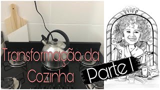 DIY Rejunte branquinho  Transformando a cozinha gastando pouco  Parte 1 [upl. by Rehportsirhc]