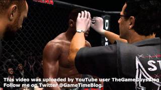 UFC Undisputed 3 Gameplay Rashad Evans vs Jon Jones  Xbox 360 simulation [upl. by Yesrod]