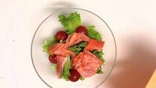 ［SareimaMom Favorite Salmon and Avocado saladSalmon and avocado salad [upl. by Fonville]