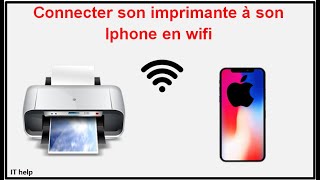 Connecter son imprimante wifi à son Iphone [upl. by Oinotna462]