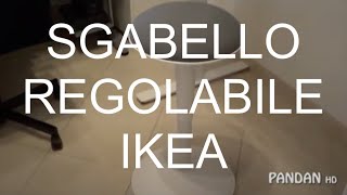 IKEA Sgabello NILSERIK  Studio  Ufficio  Altezza Regolabile  Scrivania in Smart Working [upl. by Nehgem]