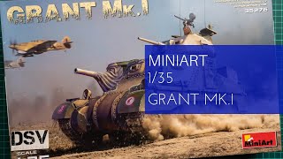 Miniart 135 Grant MkI 35276 Review [upl. by Minier]