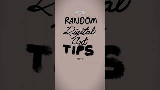 random digital art tips✨ ibispaintx animatic digitalart arttips [upl. by Hachmann]