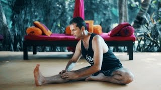 Ashtanga Yoga  Gentle Beginners Routine [upl. by Lierbag]