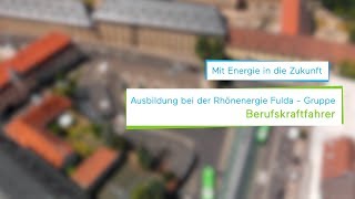 Ausbildung  Berufskraftfahrer Fachrichtung Personenverkehr  Azubi Video RhönEnergie Fulda [upl. by Neibart708]