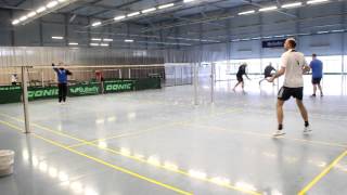 RacketlonTurnier in Löhne – Sportart für Schlägerspezialisten [upl. by Gervase]