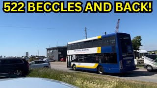 522 BECCLES TO ALDEBURGH  CB [upl. by Yasdnyl]