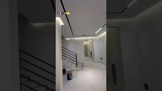 Magnetic Track Light  Stunning Ceiling Design Ideas Hidden Corner Light Down Lightyoutubeshorts [upl. by O'Connor]