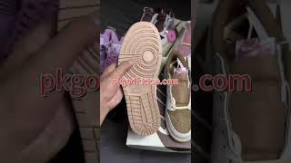 Travis Scott x Air Jordan 1 Low OG jordanshoes travisscottjordans freefire [upl. by Alaehs]