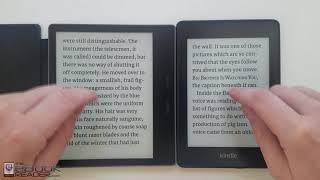 Kindle Paperwhite 4 vs Kindle Oasis 2 Comparison Review [upl. by Aieken]