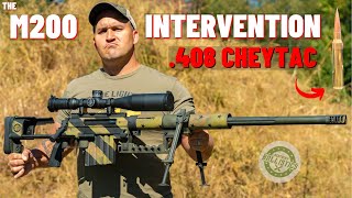 The M200 Intervention 408 CheyTac The Most POWERFUL Sniper Rifle [upl. by Humble]