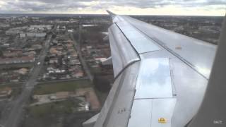 AIR FRANCE A319 │ Landing in Bordeaux Mérignac [upl. by Hasin715]