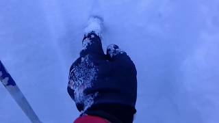 Snow Pit Belledonne 7 December 2017 [upl. by Lorry]