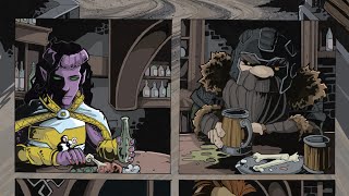 Coloring Fantasy Comic  DampD campaign [upl. by Valina364]