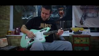 Squier By Fender Vintage Modified Jaguar Surf Green [upl. by Sindee]