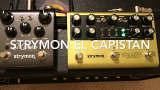 Strymon Volante vs El Capistan [upl. by Eggleston34]